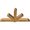 Ekena Millwork Kennewick Rough Sawn Timber Gable Bracket, Western Red Cedar, 72"W x 39"H x 6"D x 6"F, 13/12 Pitch GBW072X39X0606KEN00RWR - alternate 2